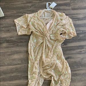 ASOS NWT sequined kimono dress